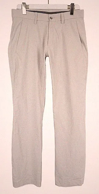 GALVIN GREEN Herrenhose W32/L32 Grau Regular Fit Mit Reißverschluss Und Tasche