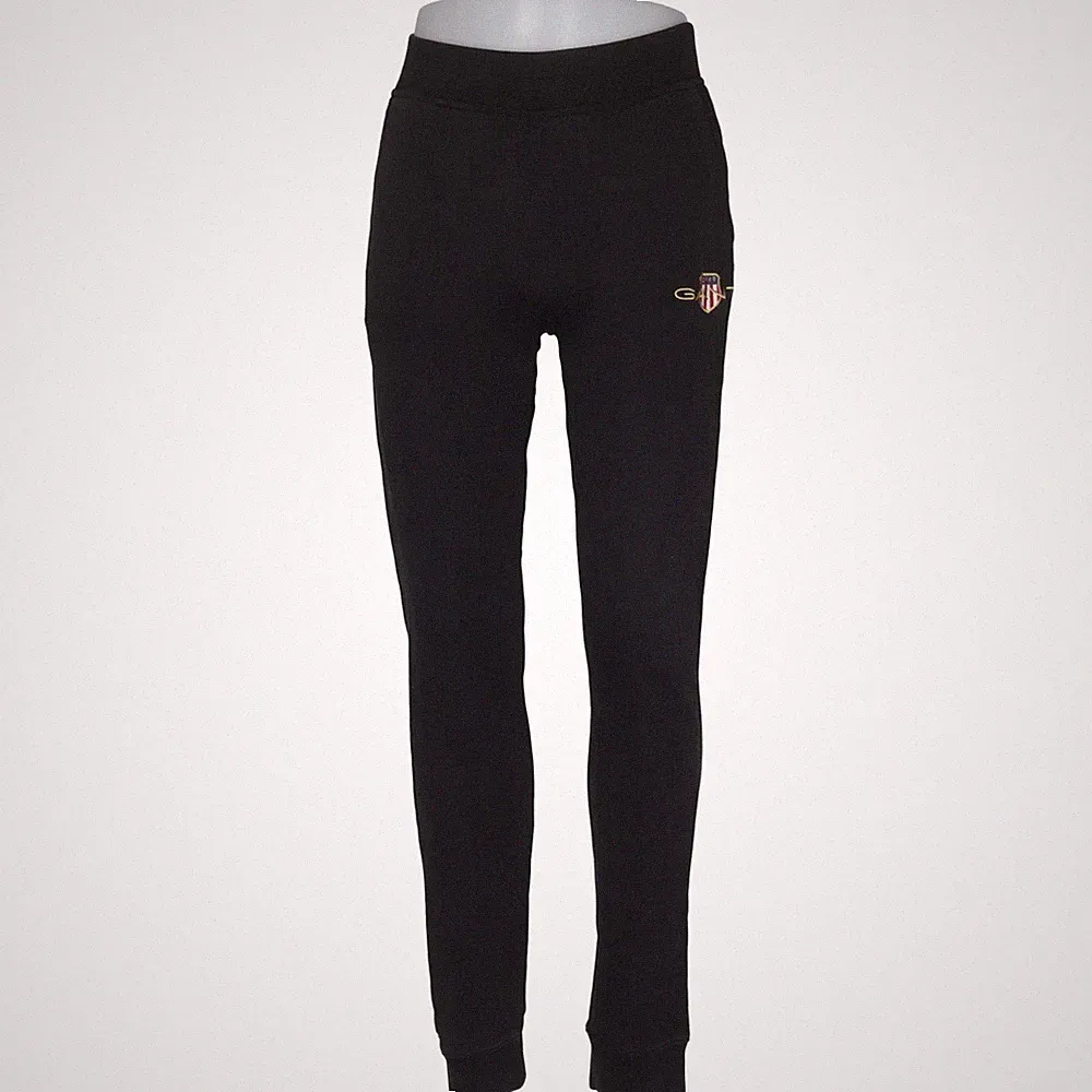 GANT, Jogginghose, Größe: 40, Schwarz, Baumwolle/Polyester, Einfarbig #6Gx