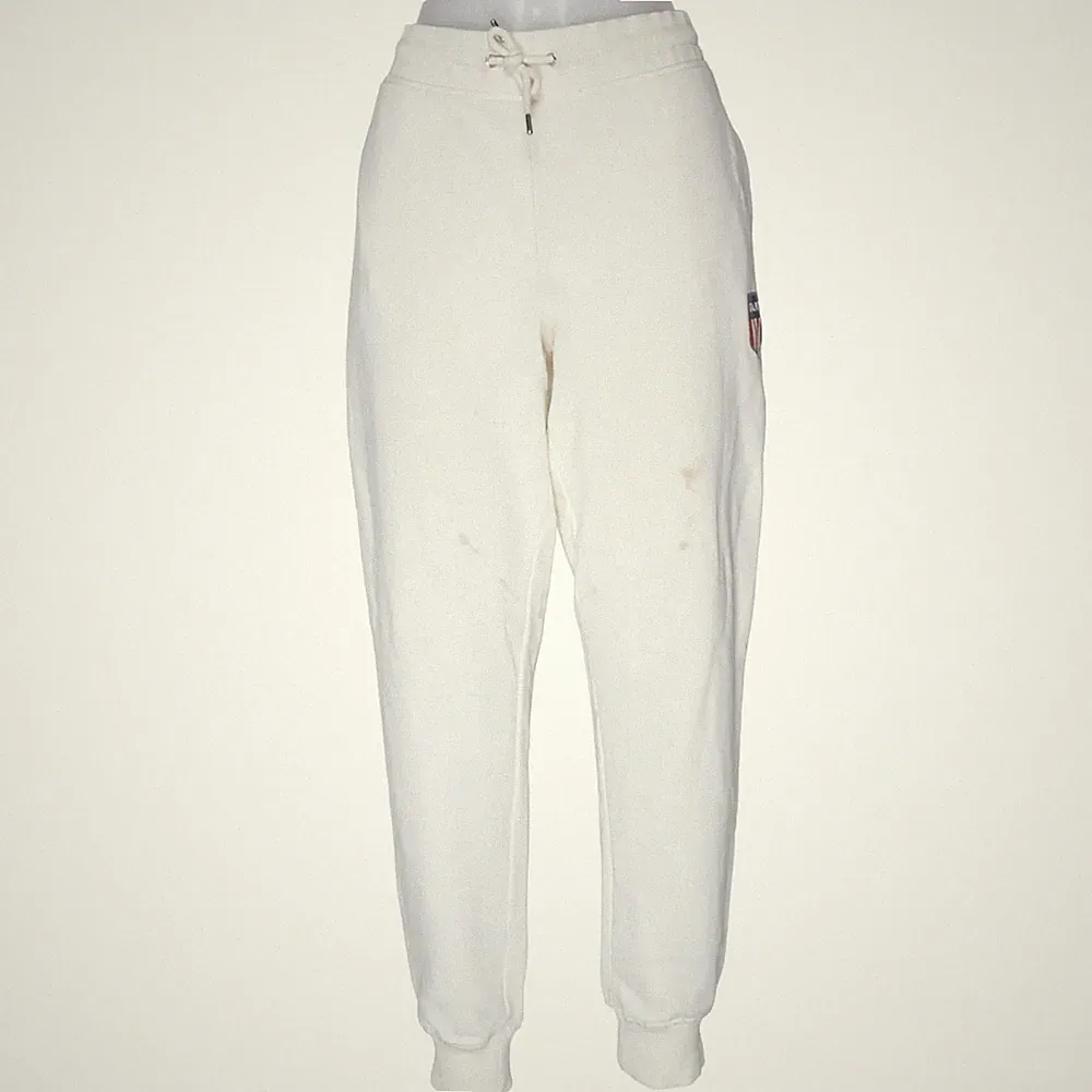 GANT, Jogginghose, Größe: L, Weiß, Baumwolle/Polyester, Batik, Sweat, Damen #CRU