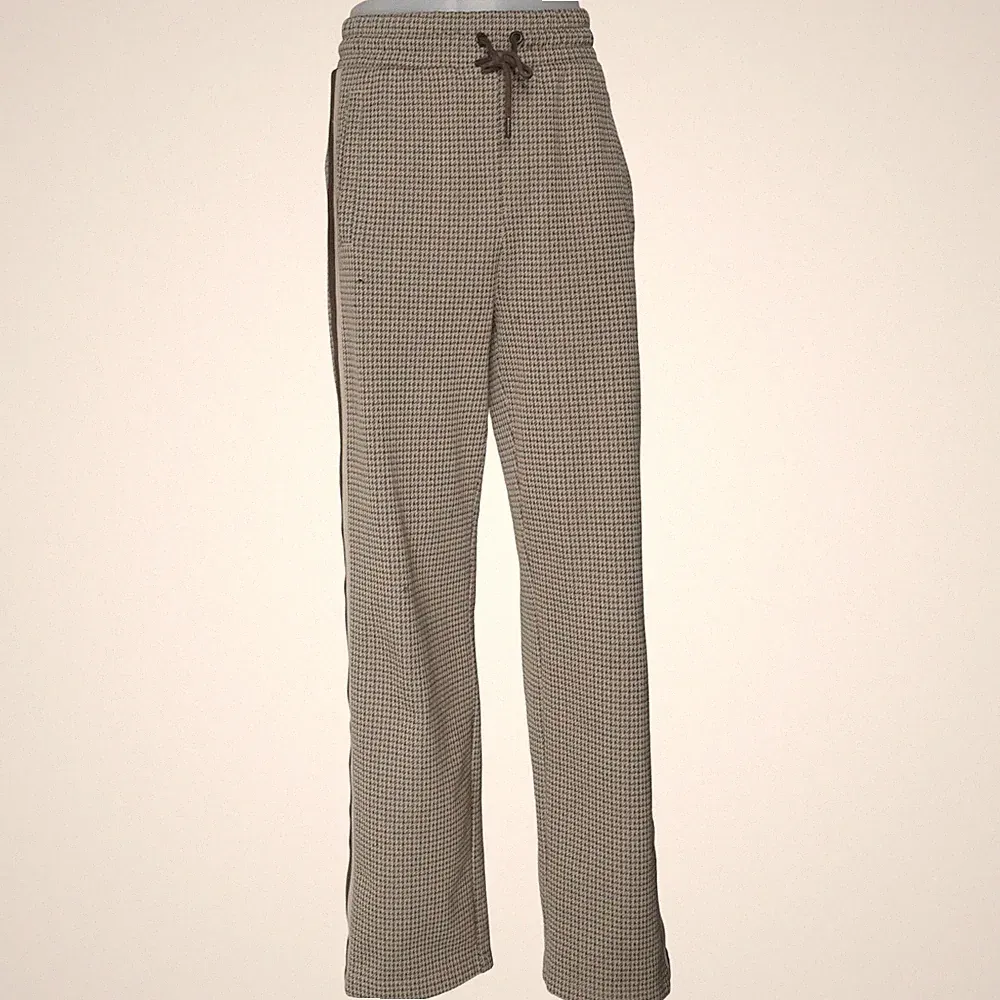 GANT, Jogginghose, Größe: S, Braun/Beige, Elasthan/Polyester, Hahnentritt #KdE