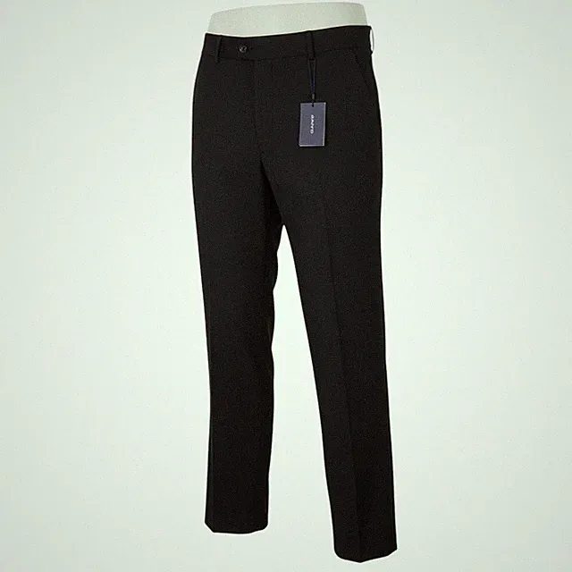 GANT Light Wool Herrenanzughose EU56 Schwarz Gerade Reißverschluss