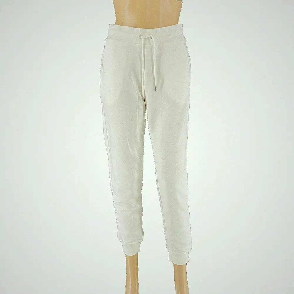GANT Weiß damen Regular Fit Bündchen Jogginghose HOSEN GRÖSSE S