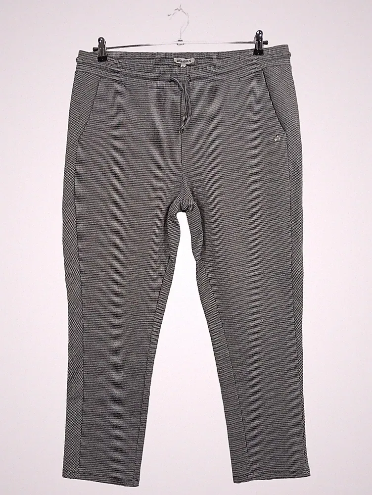 Garcia Jeans Jogginghose Herren Grau Meliert Gr. 54 XL L28 Stretch