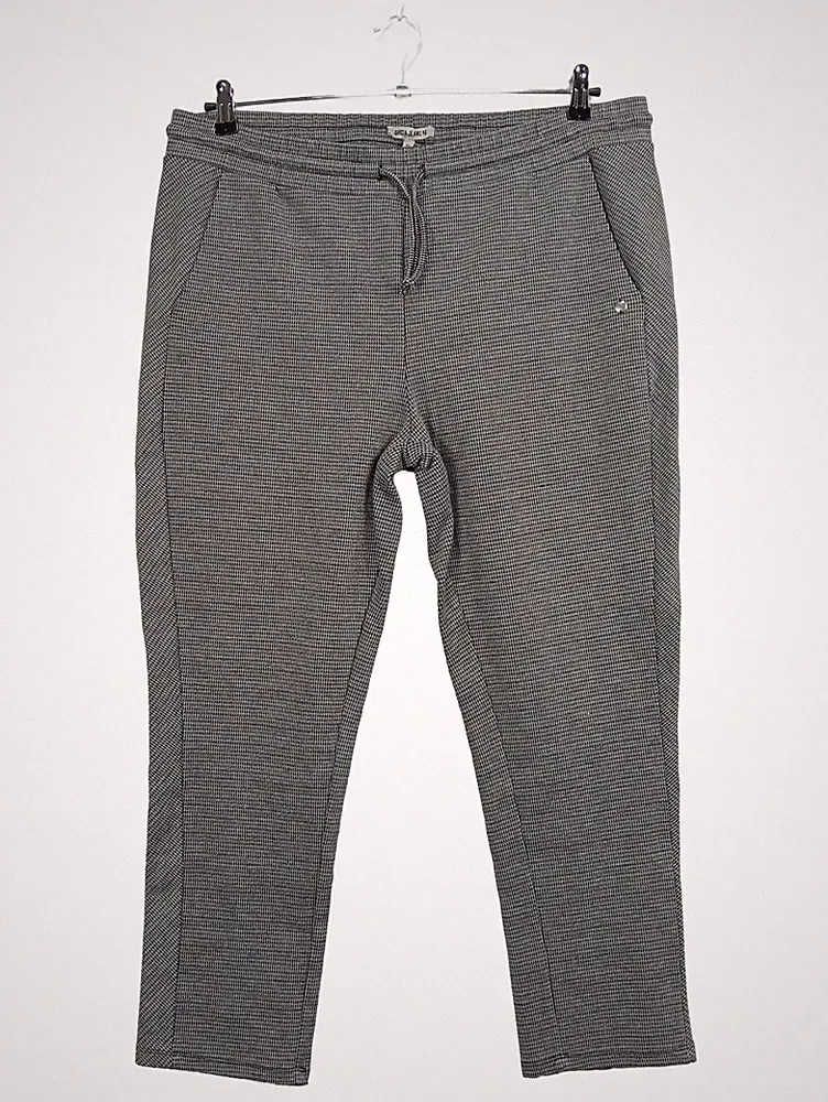 Garcia Jeans Jogginghose Herren Grau Meliert Gr. 54 XL L28 Stretch