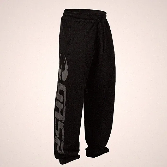 GASP Sweat Pants Black Bodybuilding Sporthose Jogginghose Sport Fitness