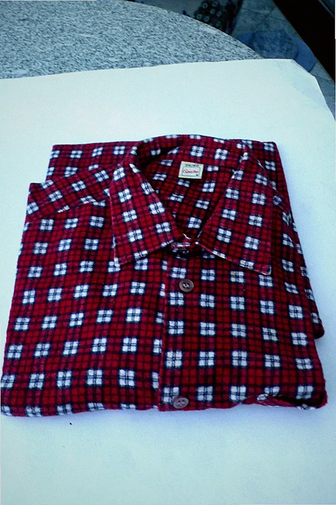 GAUCHO FLANELL HERREN FREIZEIT SPORT OUTDOOR OBERHEMD LANGARM SHIRT GR 39 40 !!