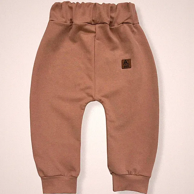 Gefütterte Hose 98 Kinder-Shorts Herbst Winter mit Fleece Puderrosa