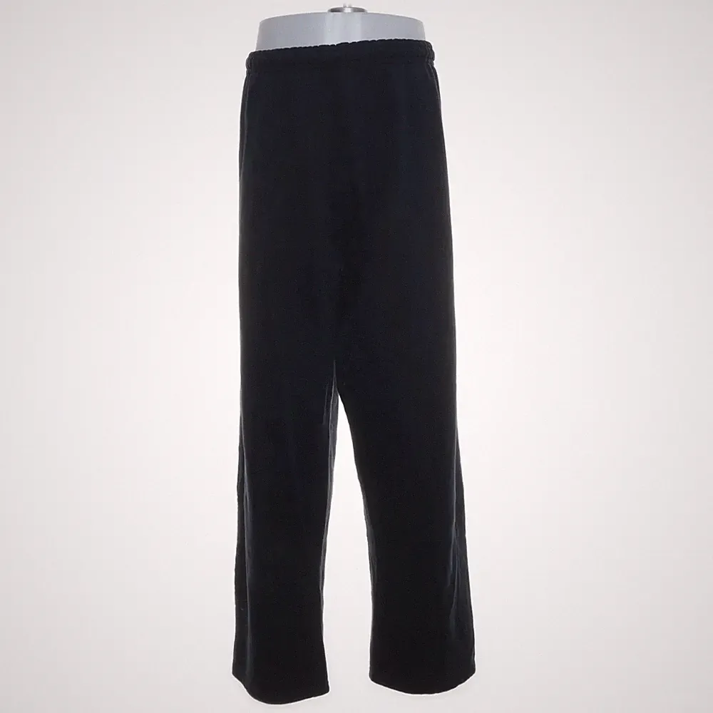 Gildan, Jogginghose, Größe: 2XL, Schwarz/Blau, Baumwolle/Polyester, Fleece #iLz