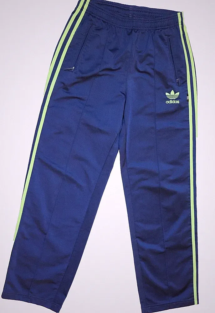 GLANZ ADIDAS 80er Herren Jogginghose PANT SHINY Track Pants GR SMALL 98CM