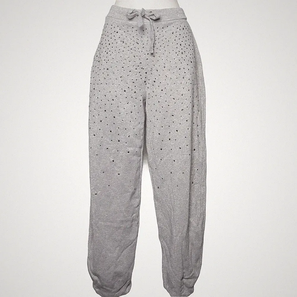 Grace, Jogginghose, Größe: XL, Silber, Baumwolle/Metallfaser, Sonstiges #aEi