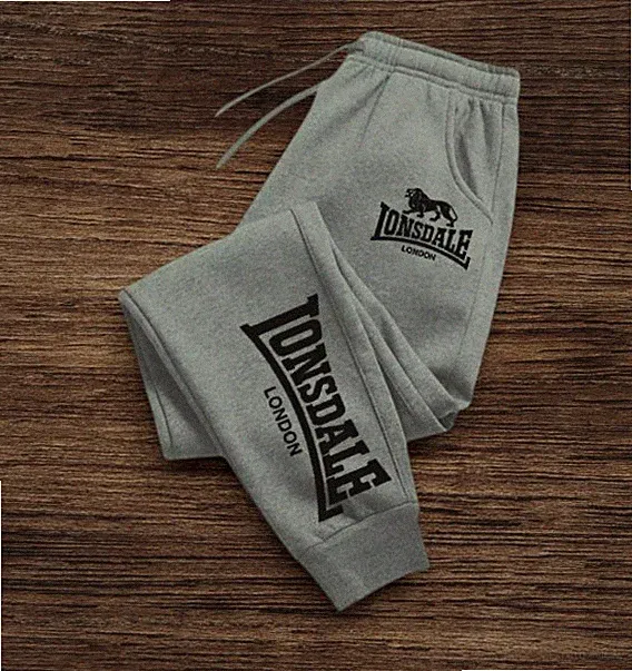 lonsdale jogginghose herren grau