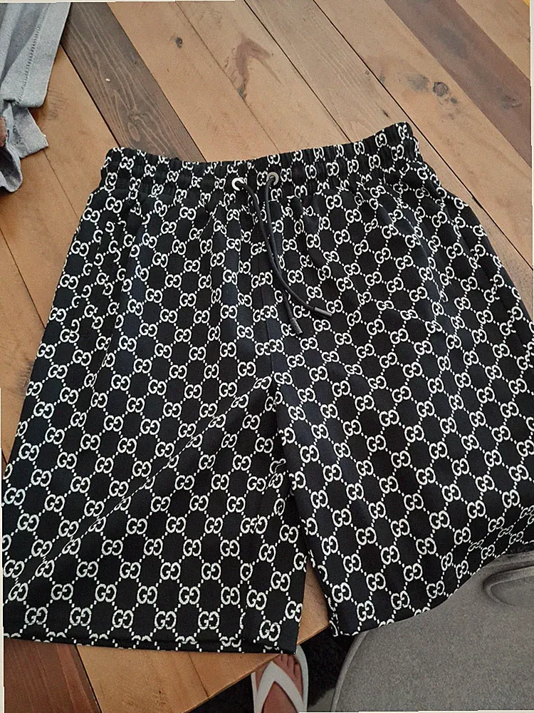 Gucci Hose kurz schwarz/weiss Original XL
