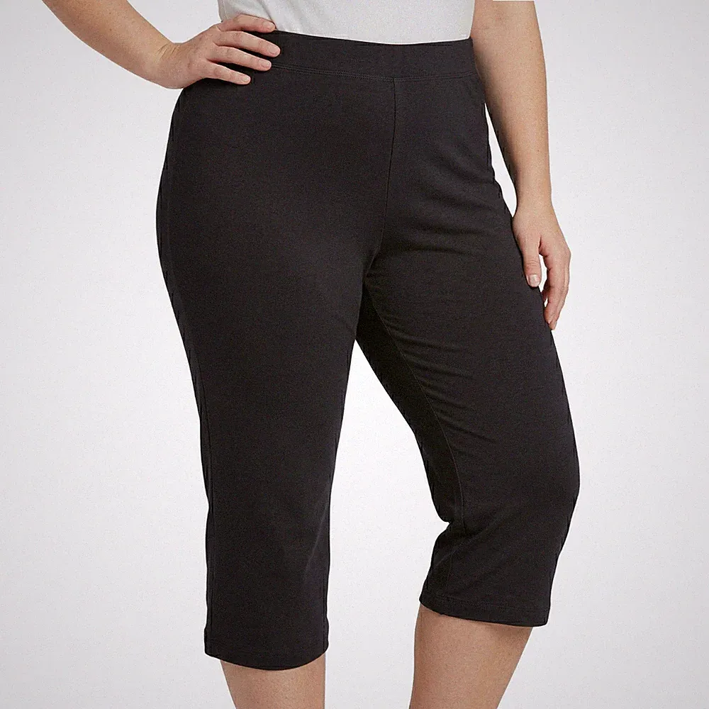H.I.S Hose Sporthose Jogginghose Capri Leggings schwarz NEU 44-58 (532)