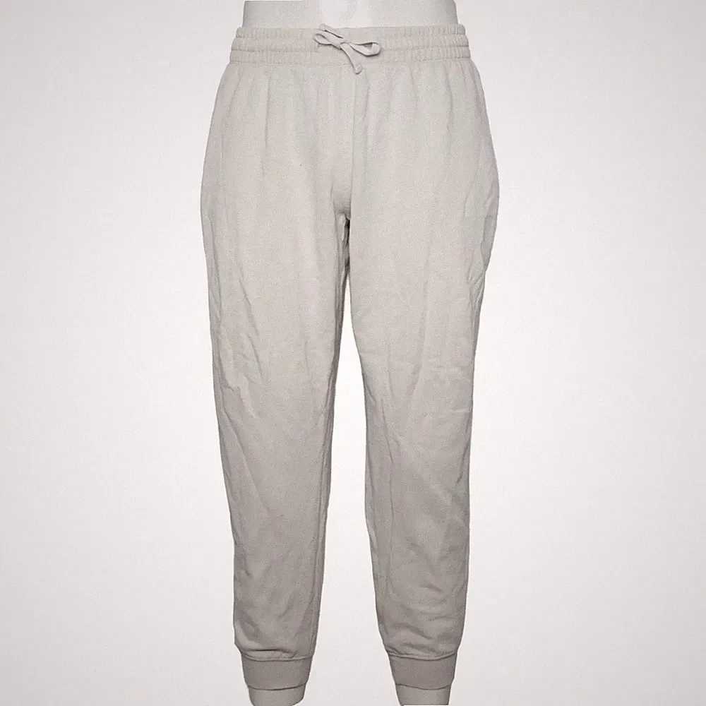 H&M Basic, Jogginghose, Größe: L, model: sweatpants regular fit, Beige #7Iw