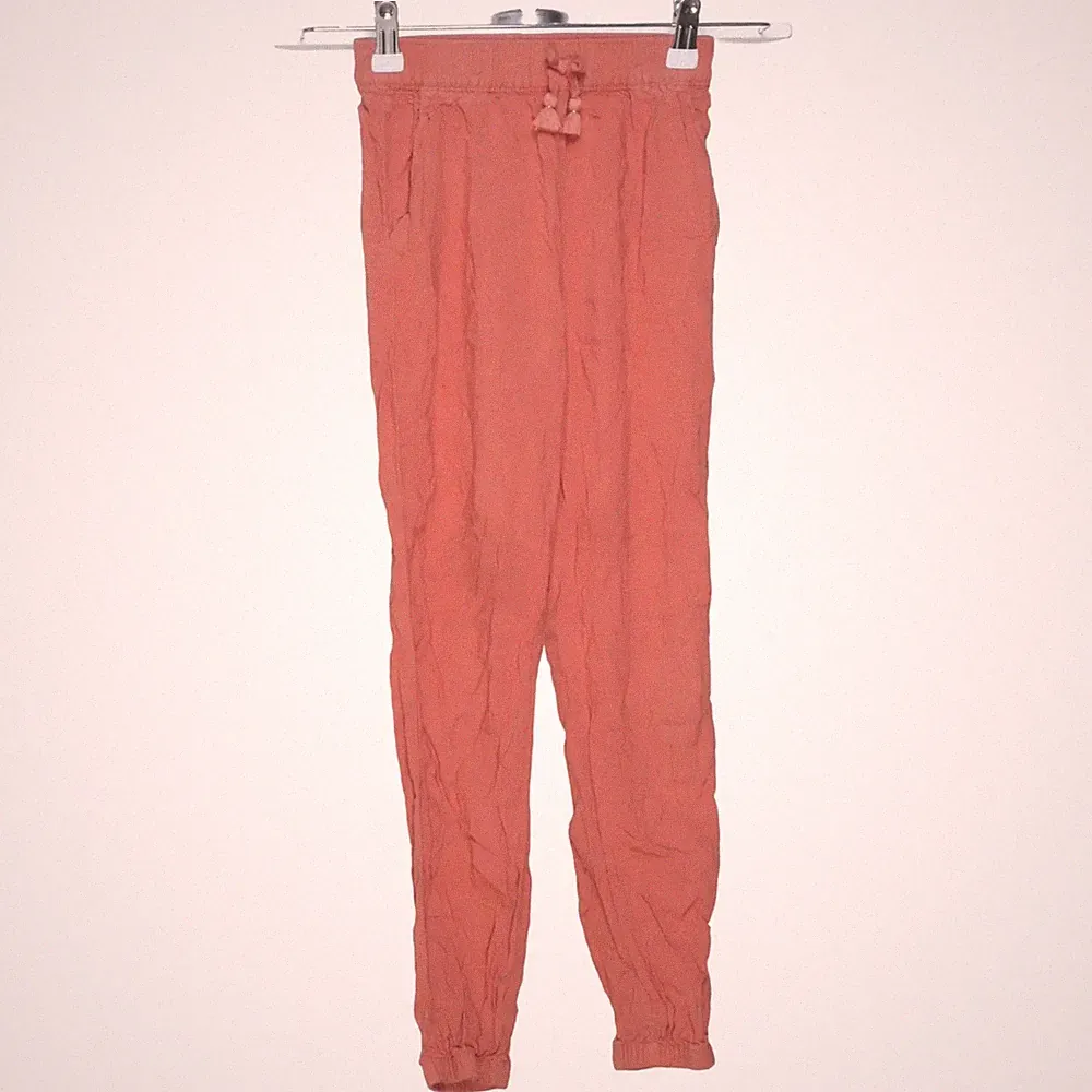 H&M, Jogginghose, Größe: 134, Jogger Pull-On, Braun, Viskose, Einfarbig #JXm