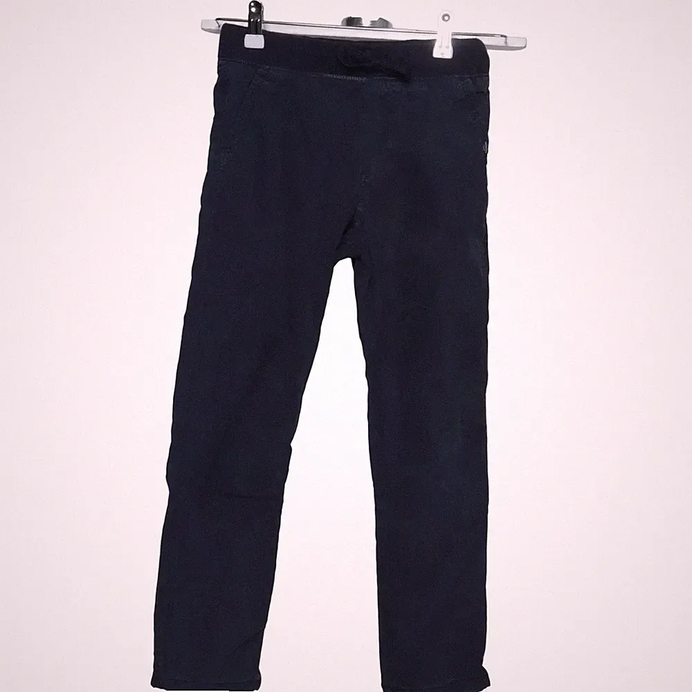 H&M, Jogginghose, Größe: 140, model: jogger pull-on lined, Blau/Grün #89L