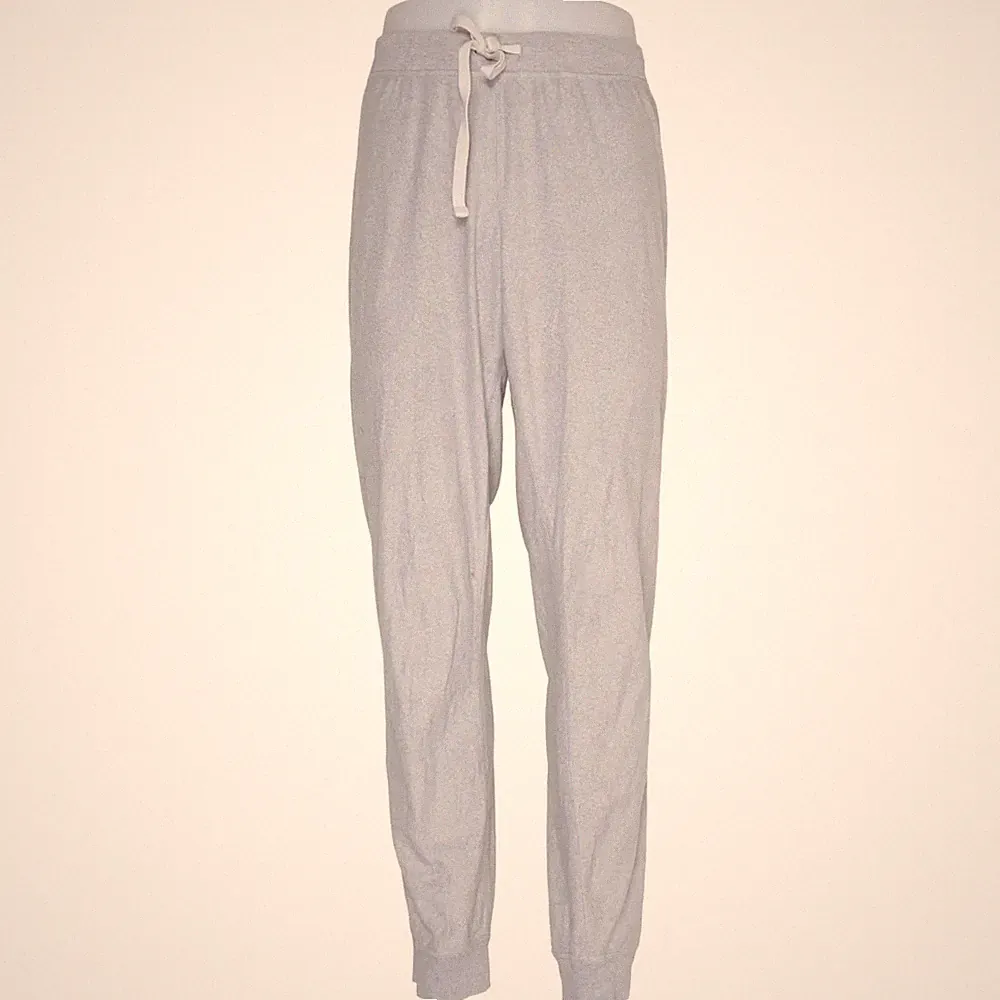 H&M, Jogginghose, Größe: L, Grau, Polyester, Sweat, Herren #T66