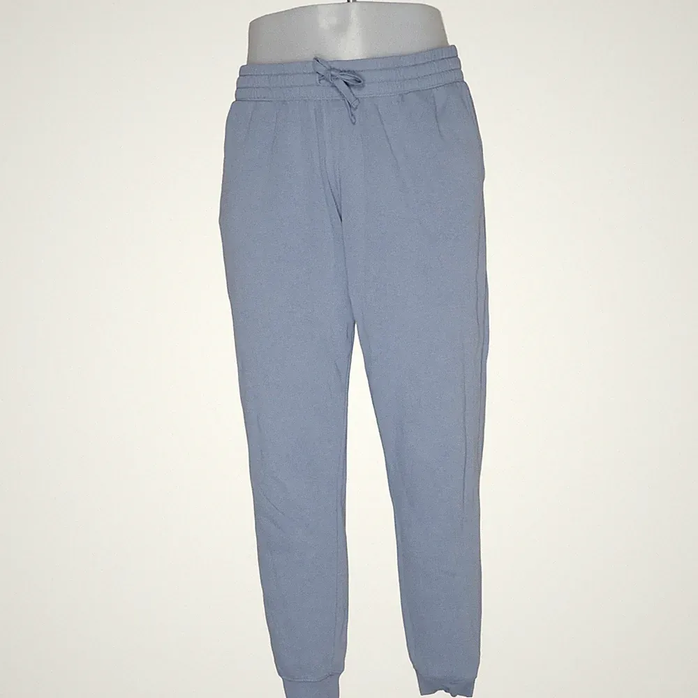 H&M, Jogginghose, Größe: L, model: regular fit, Blau, Baumwolle/Polyester #48b