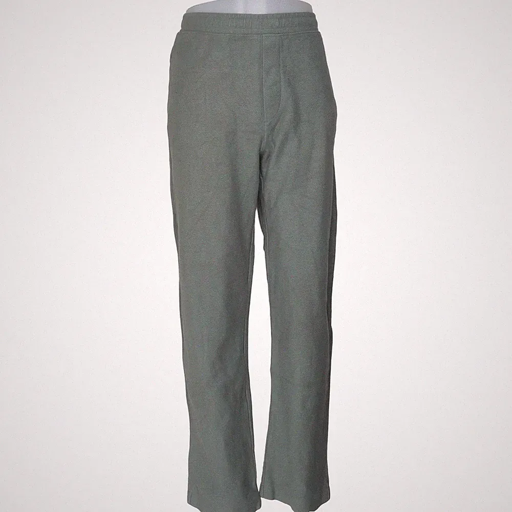 H&M, Jogginghose, Größe: L, model: regular fit, Grün, Baumwolle, Einfarbig #EvS