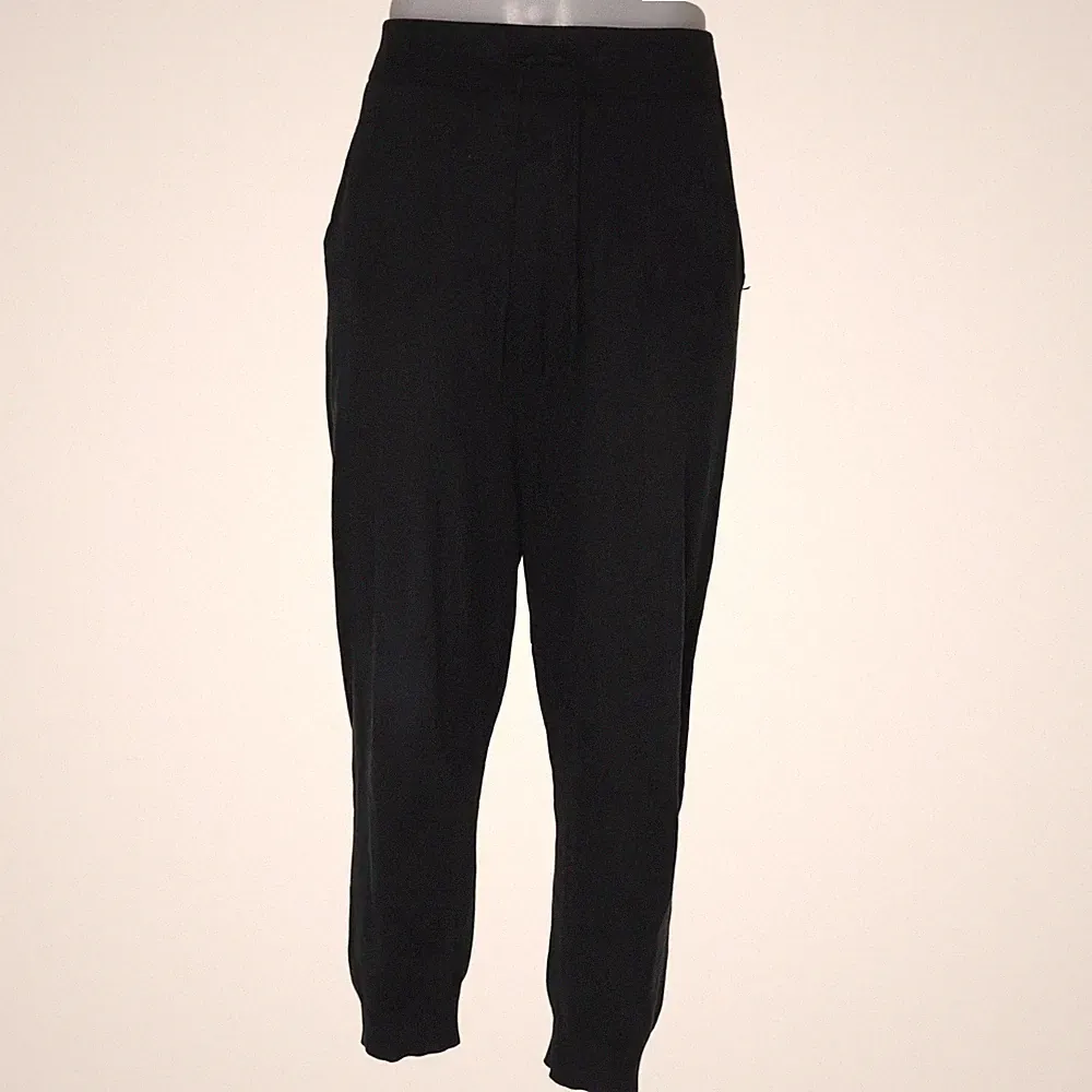 H&M, Jogginghose, Größe: L, model: slim fit, Grau, Acryl, Einfarbig #ShR