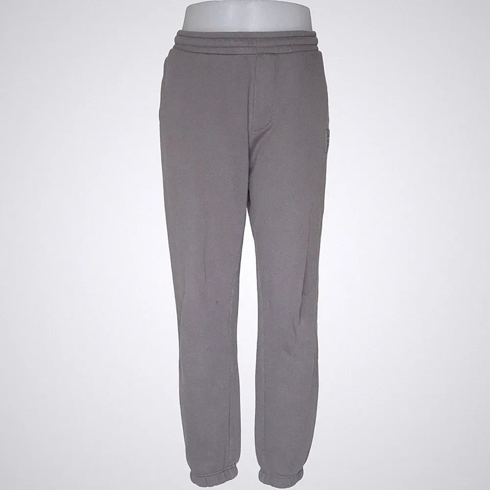 H&M, Jogginghose, Größe: L, SLIM FIT, Grau, Baumwolle/Polyester, Sweat #32B