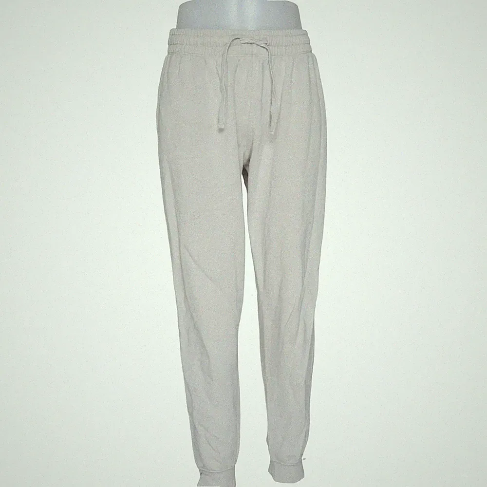 H&M, Jogginghose, Größe: M, model: regular fit, Beige, Baumwolle/Polyester #JMr