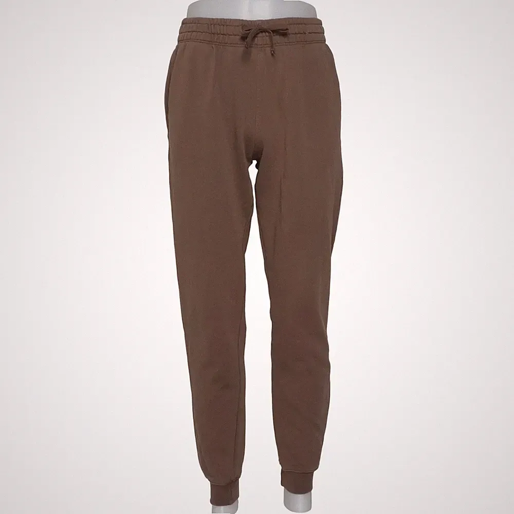 H&M, Jogginghose, Größe: M, model: regular fit, Braun, Einfarbig, Sweat #k5L