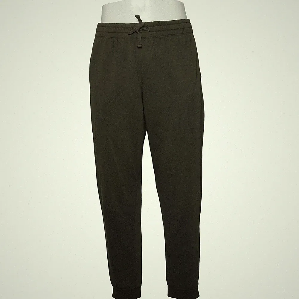 H&M, Jogginghose, Größe: M, model: regular fit, Grün, Einfarbig, Herren #MEo