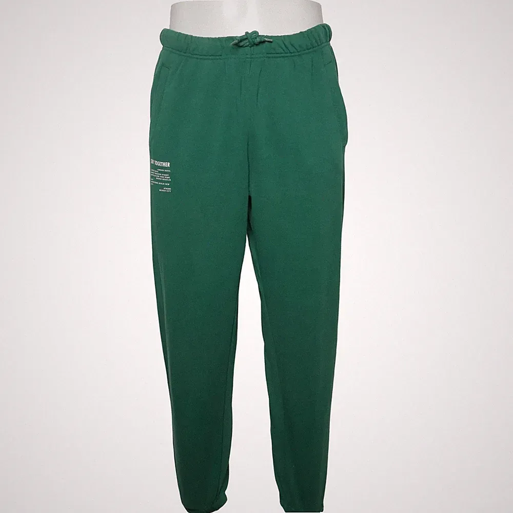 H&M, Jogginghose, Größe: M, REGULAR FIT, Grün, Print, Sweat, Herren #uXZ