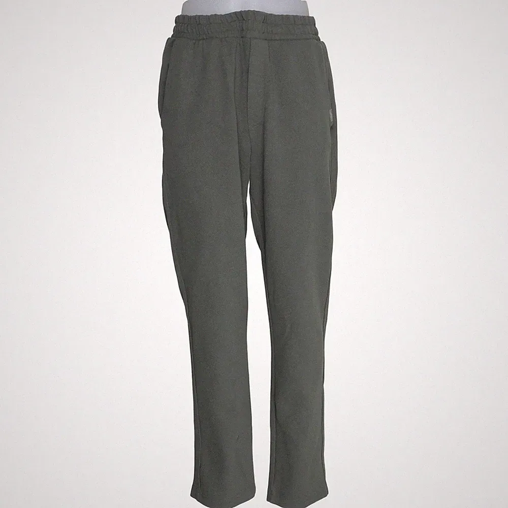 H&M, Jogginghose, Größe: M, Slim Fit, Grün, Baumwolle/Polyester/Elasthan #28V
