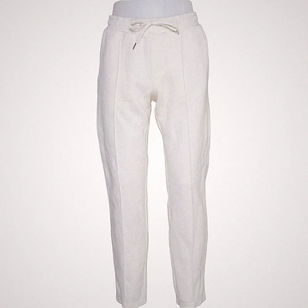 H&M, Jogginghose, Größe: S, model: slim fit, Beige, Baumwolle/Polyester #Bob