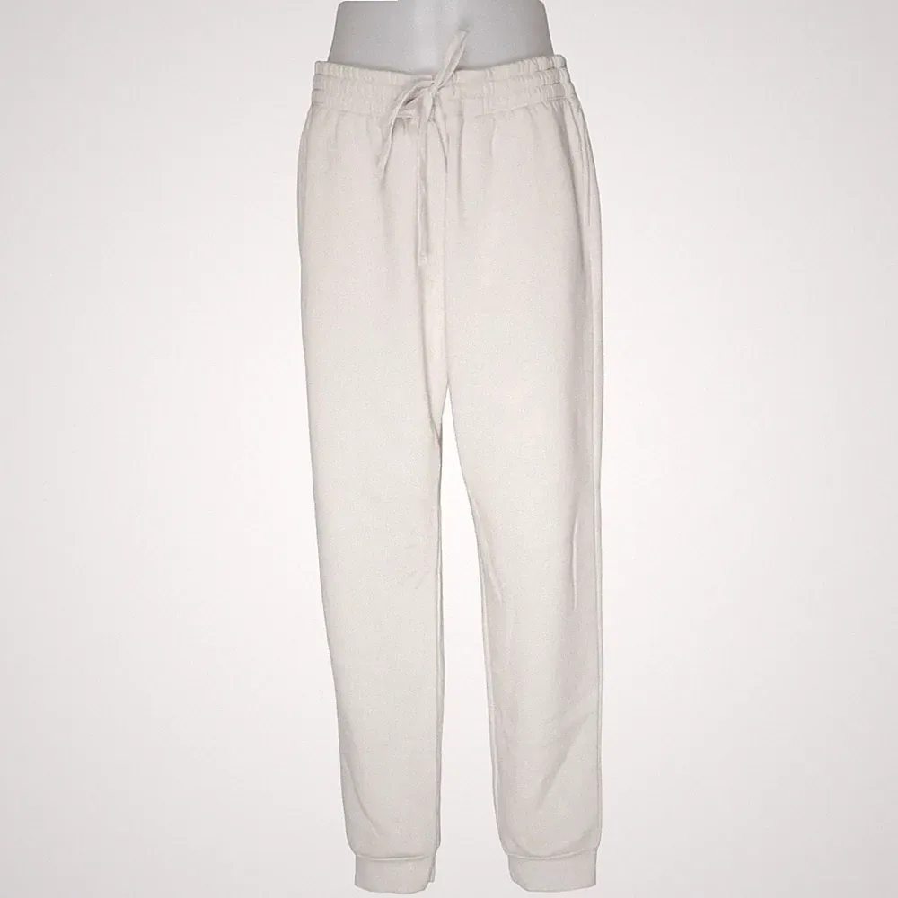 H&M, Jogginghose, Größe: XL, model: regular fit, Beige, Baumwolle/Polyester #G1s
