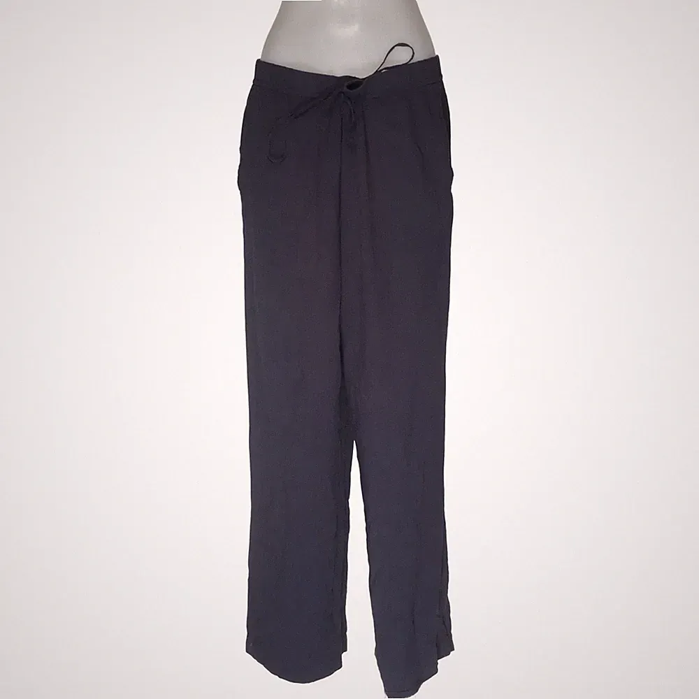 H&M, Palazzohose, Größe: XL, Blau, Viskose, Einfarbig, Herren #GKC