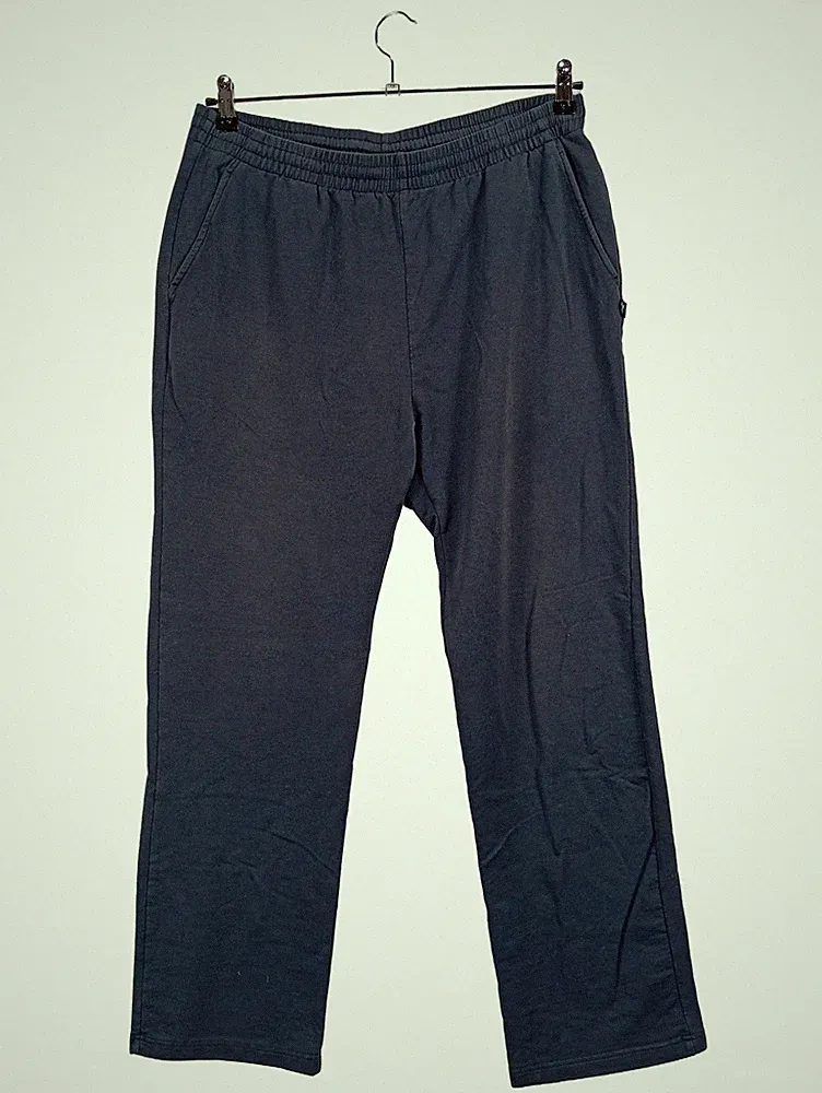 Hajo Herren Jogginghose Gr. 52/XL Blau Komfortabel Freizeithose