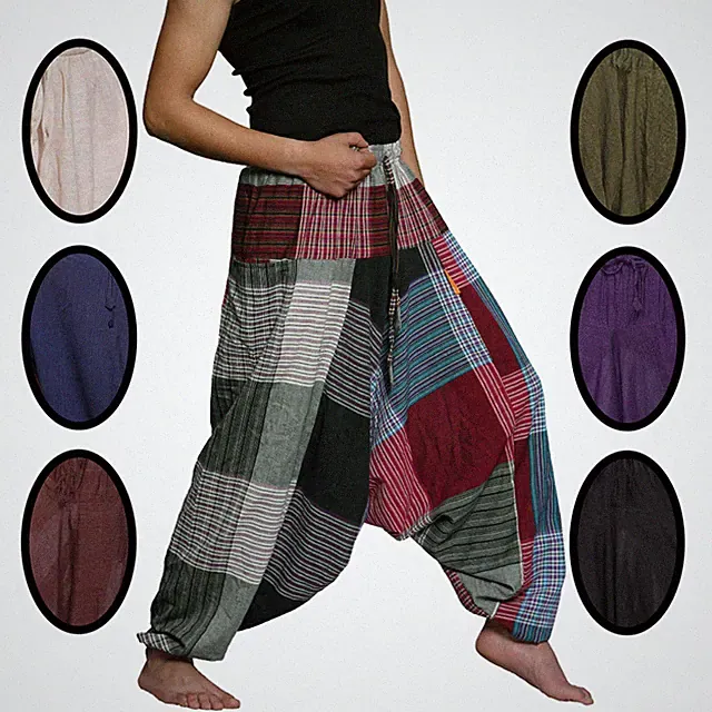 Haremshose Singharaja Freizeit Pumphose Aladinhose Pluderhose Yoga Goa