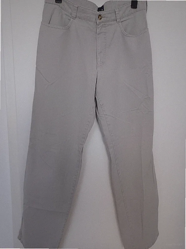 hattric Herren Chino Hose beige Gr. 102 Regular Fit gerade, Baumwoll-Twill