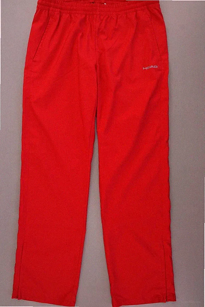⭐ HEAD Jogginghose Hose für Herren Gr. 54, XL neuwertig rot aus Polyester ⭐