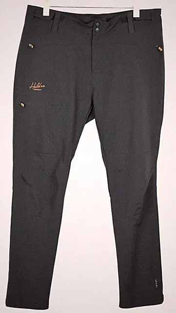 HELDRE Geilo Herren XL Herrenhose Grau Dünn Stretch Zip Taschen