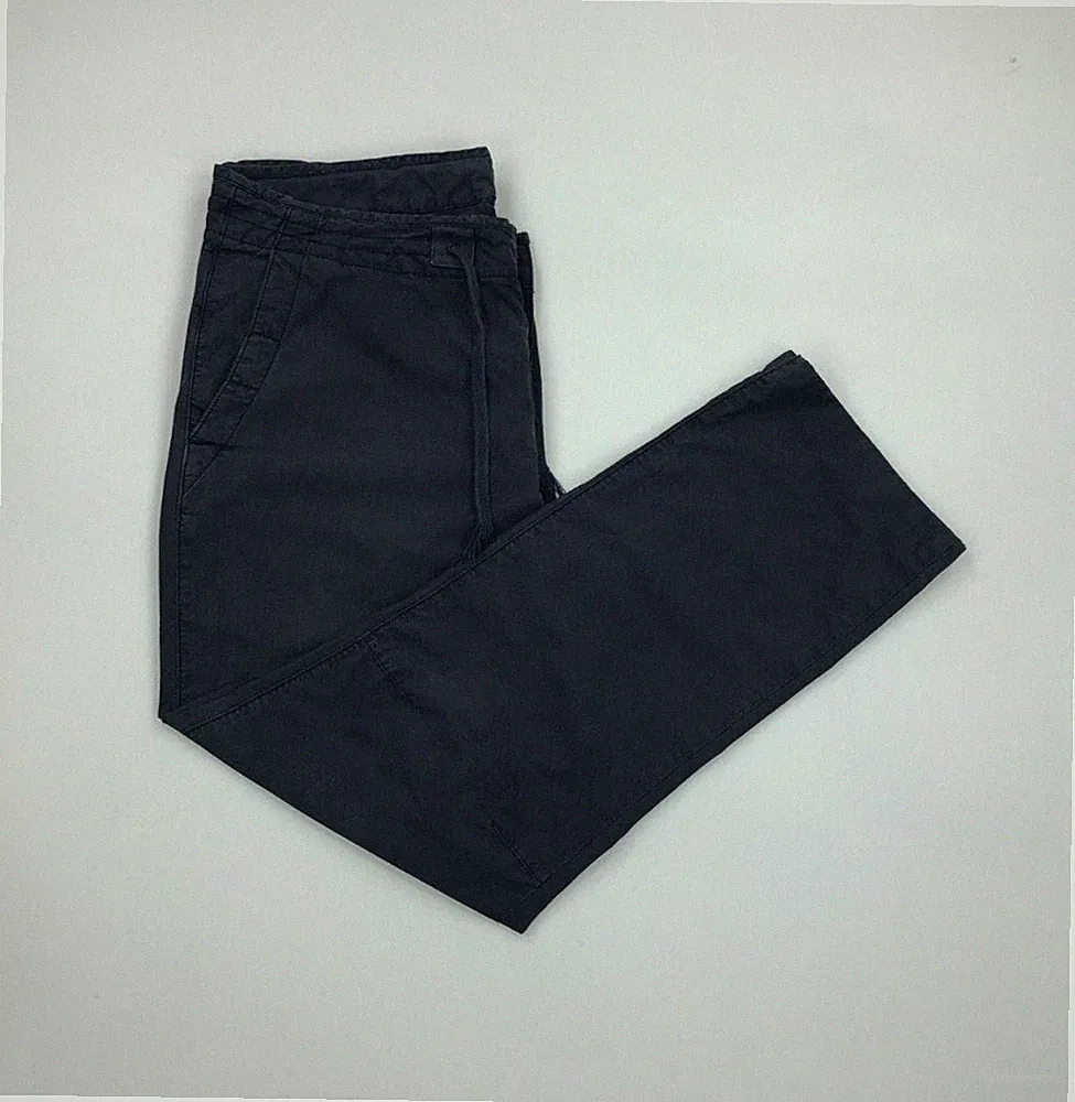 Hellmarineblaue Polo Ralph Lauren Herrenhose W35 L28 Straight Fit Freizeit B/C