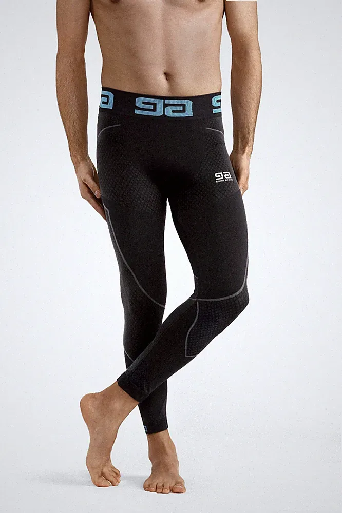 Herren 3/4 Trainings Leggings Run Laufsport Fitness perfect fit
