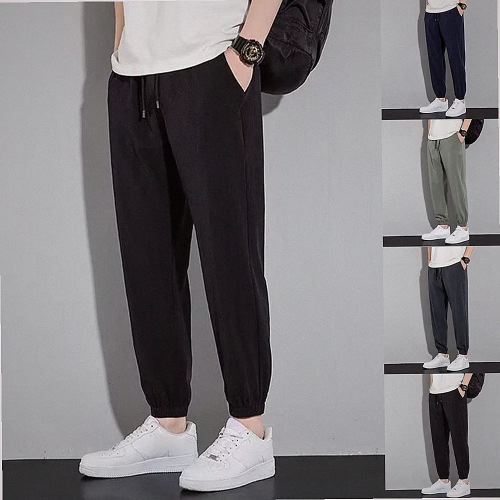 Herren Angeln Wandern Jogginghose Eis Seide schnelltrocknend Sweatpants lockere