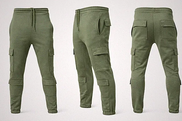 Herren Arbeitshose Fleece Arbeits Cargo Jogginghose Hose Kniepolstertaschen W-32-48"