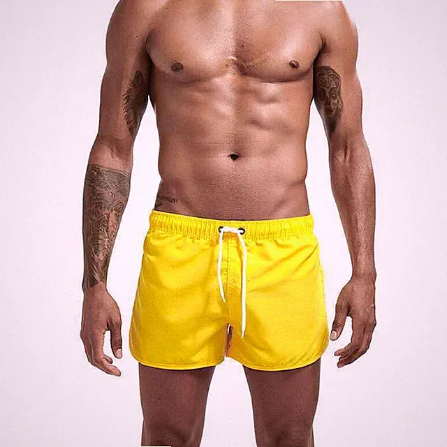 Herren Badeshorts Schwimm Kurze Hosen Sports Jogging Training Badehose S-3XL