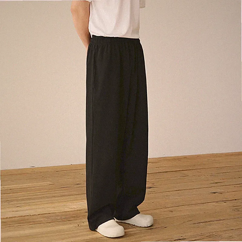 Herren Baggy Jogginghose Gummibund Locker SPORTS Hose Freizeithose Komfort