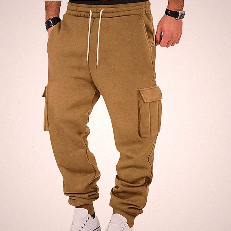 Herren Baggy Jogginghose Trainingshose Regular Sporthose Sweatpants Gym Plain