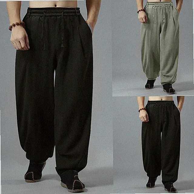 Herren Baggy Pants Baggy Jogginghose 25% Elasthan 75% Polyester Brandneu Zustand