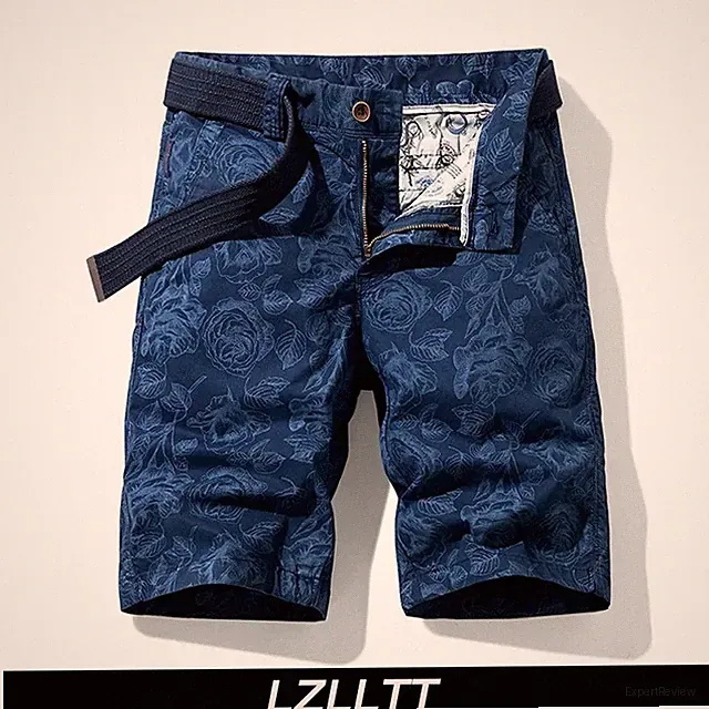 Herren Baumwolle Cargo Shorts Freizeit Bermuda Jogger Sommer Tasche Shorts