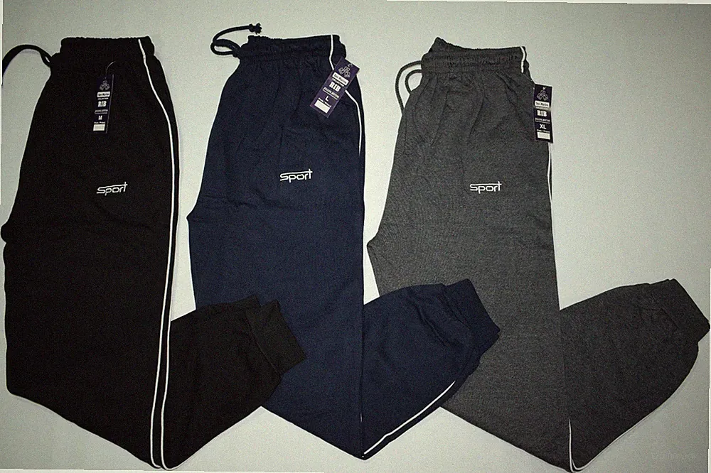 Herren Baumwolle Jogginghose Sporthose Freizeithose Bündchen.. Größe M,L,XL,XXL