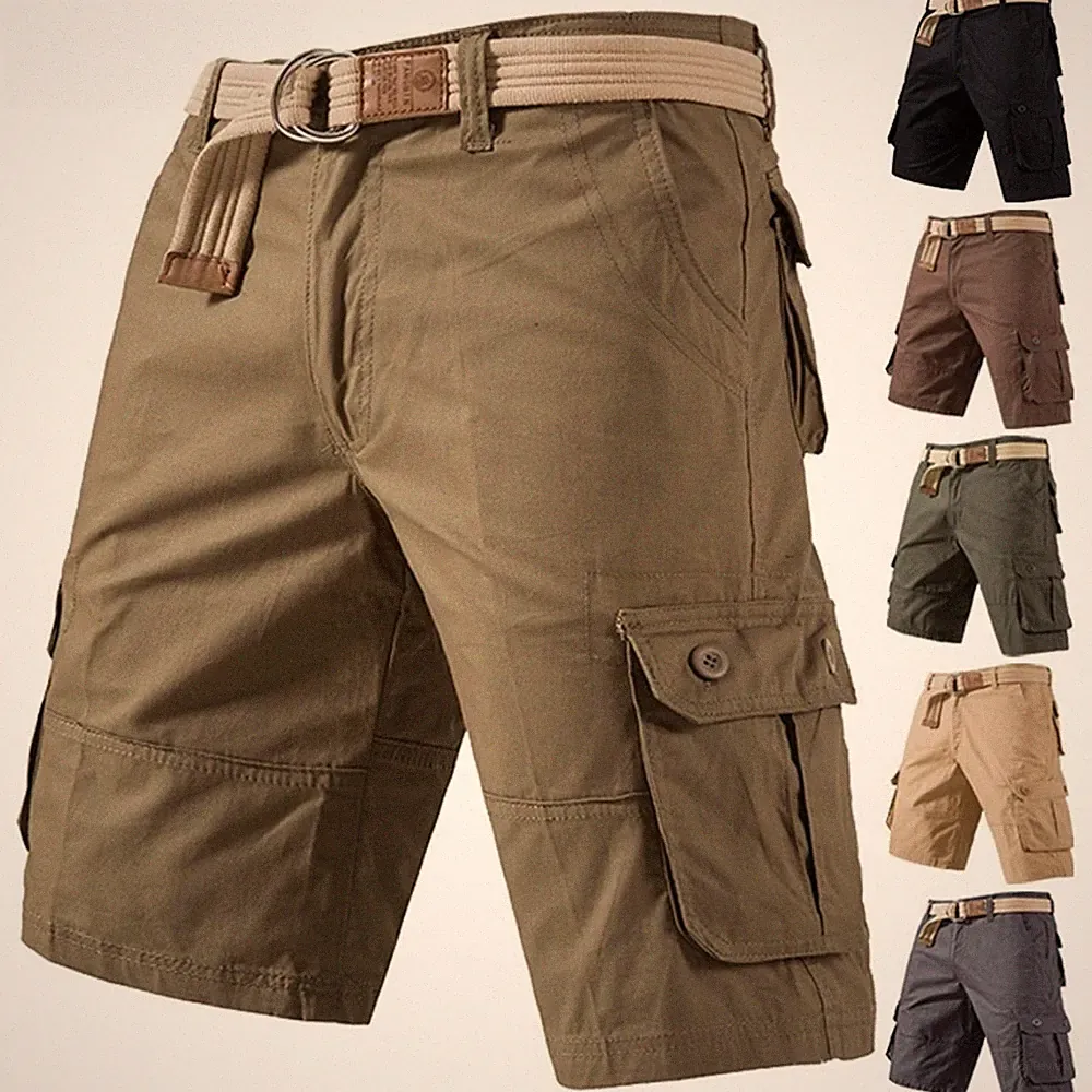 Herren Bermuda Kurzhose Cargohose Kurze Hose Cargo Hose Short Jogging Sporthose