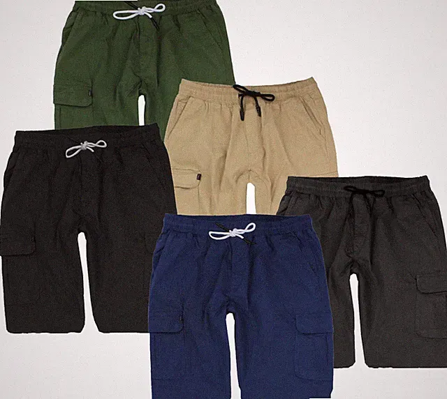 Herren Bermuda Shorts Kurzhose Sporthose Jogging Hose in 5 Farben W42 bis W48